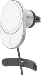 Belkin Incarcator Auto Wireless Belkin BoostCharge Pro, 15W, 1.67A, Alb WIC008btGR-V2 (WIC008btGR-V2)