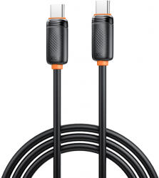 XO Design Cablu Date si Incarcare USB-C - USB-C XO Design NB-Q302B, 60W, 1m, Negru