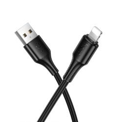 hoco. Cablu Date si Incarcare USB-A - Lightning HOCO X120, 18W, 1m, Negru - gsmboutique