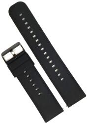  Curea Premium Silicon - 22 mm - Cataramă Neagră Oțel 316L - Quick Release - Rezistență și Confort (5677)