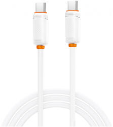 XO Design Cablu Date si Incarcare USB-C - USB-C XO Design NB-Q302B, 60W, 1m, Alb