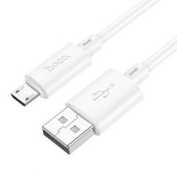 hoco. Cablu Date si Incarcare USB-A - microUSB HOCO X88, 18W, 2m, Alb - gsmboutique