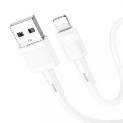 hoco. Cablu Date si Incarcare USB-A - Lightning HOCO X83 Victory, 18W, 1m, Alb - gsmboutique