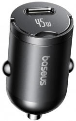 Baseus Incarcator Auto Cu Cablu USB-C Baseus PrimeTrip VP2, 45W, 3A, 1 x USB-C, Negru C0206800 (C0206800)