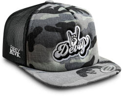 HOLY BLVK șapcă trucker HOLY BVLK - DEVILS - gri camuflaj - HB0083C