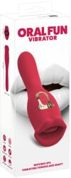 You2Toys Vibrator Oral Fun Moving Lips L You2Toys - Buze Mobile, Limbă Vibratoare și Tijă Flexibilă Vibrator