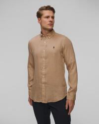 Ralph Lauren Cămașă Din In Bej Pentru Bărbați Polo Ralph Lauren - sportofino - 585,00 RON