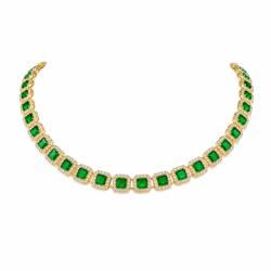 ElectraStore Colier Tennis Green Sparkle (C5101)