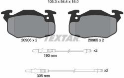 TEXTAR set placute frana, frana disc TEXTAR 2090603 (2090603)