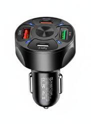 Universal Incarcator Auto QC 3.1A PD 20W 2 USB + 2 PD Fast Charger Universal