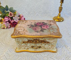 DecoVintage Caseta bijuterii -Rose (C836)