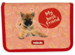 Nebulo Tolltartó, prémium 2 klapnis, BEST FRIEND dizájn, Nebulo