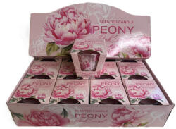 Bartek Candles poharas gyertya 115 gr Peony Pink Sunset