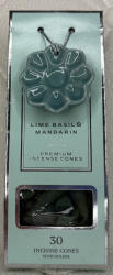 AROMA di Rogito Lime Basic Mandarin füstölő tartóval