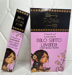 Vijayshree Fusion Füstölő 15g PALO SANTO + LAVENDER