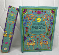 Vijayshree INDIAN HERITAGE Füstölő 15g WHITE SAGE