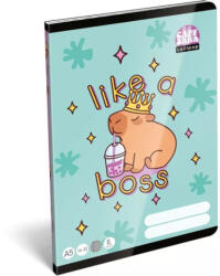 LIZZY Füzet Lollipop Capybara vonalas 16-32 32 lap A5
