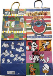 disney Ajándéktasak - Mickey, 101 kiskutya, Stitch és Star Wars mintával