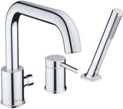 Duravit Circle - Смесител за монтаж върху борда на ваната, 3-отворен монтаж, хром CE5260000010 (CE5260000010)