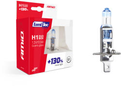 AMiO Set 2 becuri halogen H1 12V 55W LumiTec Limited +130% lumina (AM01404)
