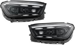 KITT Faruri LED Mercedes GLE W167 si C167 2019-2023, design Facelift (HLMBGLEW167)