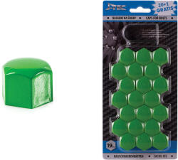 J-TEC Set capace pentru prezoane auto 19 mm verzi, 21 piese, cu extractor (AMG21307)