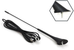 Amio Antena radio auto universala 40 cm cu cablu 3 m si filet 5 mm ANT07 (AM01507)