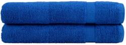 vidaXL Prosoape premium, SOLUND 2 buc albastru 100x200cm 600gsm GartenMobel Dekor (137197) Prosop