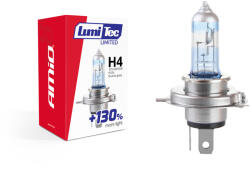 AMiO Bec halogen auto H4 12V 60/55W LumiTec Limited +130% lumina (AM02132)