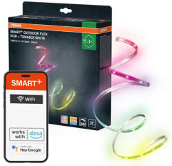 OSRAM Kültéri LED-szalag 5m 11W 950lm 2000-6500K CCT RGB dimmelhető IP65 Zigbee SMART+ Flex Strips Osram (4099854483059)