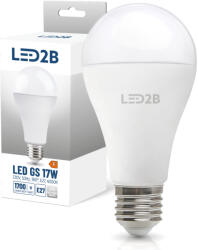 Kobi LED izzó E27 17W 1700lm 4000K semleges fehér 180° fehér Kobi (KOBZAR1454)