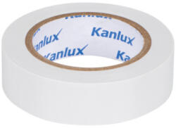 Kanlux Öntapadó PVC szigetelőszalag Kanlux 10m x 16mm fehér (ZZKAN1319)