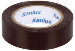 Kanlux Öntapadó PVC szigetelőszalag Kanlux 10m x 16mm barna (ZZKAN1321)