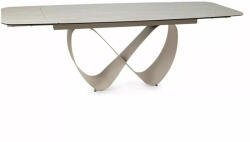 Infinity Ceramic Bővíthető Étkezőasztal Travertine Kerámia Bézs Matt Kasmír (INFINITYBEK160)