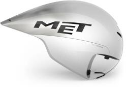 MET - casca TT - Drone Wide Body II - alb metalic - M (3HM100CE20MWH1)