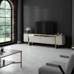 Hanah Home TV állvány Travertine Gold Yildiz - Travertin, Arany (8684283557226)