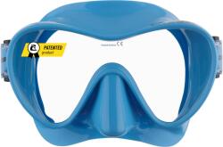 CRESSI Frameless Diving Mask F1 - Fog-free Glass Lens, Diving Goggles - Ergonomic Silicone Rim, Snorkel Mask - Dry Snorkel & Snorkel Set - Blue - Mask - ZDN281020 (ZDN281020)