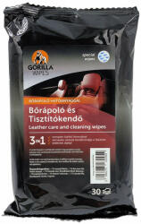 Gorilla Wipes , Bőrápoló és Tisztító, Kendő, 30db