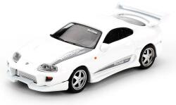 Mini GT Model colecționar Mini GT Modern: Automobile - Toyota Supra VeilSide Combat V-I White Pearl Metallic 2014 (LHD) (MGT01104LHD)