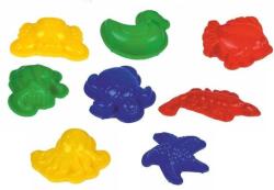 Pyasachko Forme pentru modelarea nisipului Piasăchko - Animale marine, 8 bucăți (PSK-018)