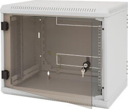  Fali rack szekrény 15U 600x595 mm perforált ajtó