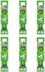  6 db Swiffer Sweeper kezdőkészlet 1 db nyéllel + 8 db porolóval + 3 db tisztítókendővel