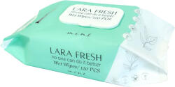 Lara Șervețele umede pentru bebeluși cu capac Lara - Fresh, 120 bucăți, Mint (54008)