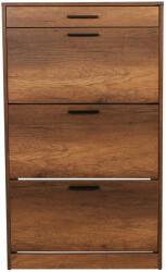 Hanah Home Shoe Cabinet Oslo Walnut Shc-431-Oo-1
