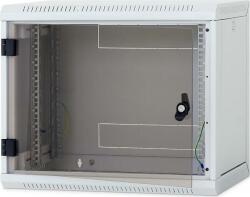  RUA fali rack szekrény 12U/600 mm, perforált ajtó, levehető oldallapok