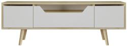 Hanah Home TV Stand Sapphire Oak White Roma 150 - Sapphire Oak, White