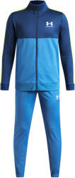 Under Armour Rival CB Knit Track Suit Aegean Blue / Blackout Navy / White Fiúszett M