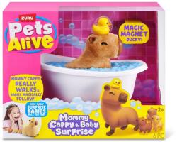 Pets Alive Set de joaca interactiv, Pets Alive, Mama Capybara si Puii sai (N00009843_001w)