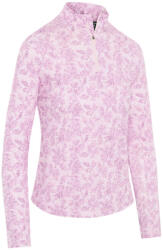 Callaway Tricou pentru femei Callaway Abstract Floral Lg Sleeve UV Mock Cherry Blossom L