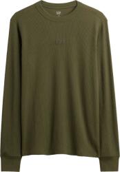 GAP V-frch Ls Waffle Mini Logo Crew (795644-01)